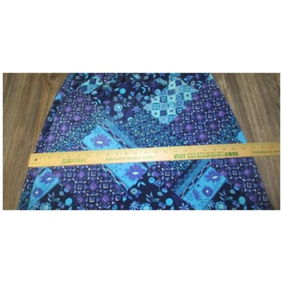 Vintage Studio Vtg Y2K Floral Patchwork Fairycore Bohemian Skirt Size Large Boho - Picture 8 of 9